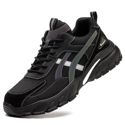 Chaussures de sécurité à semelle résistante à la pénétration gris