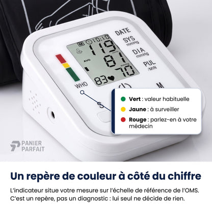 Tensiomètre de bras automatique à affichage digital