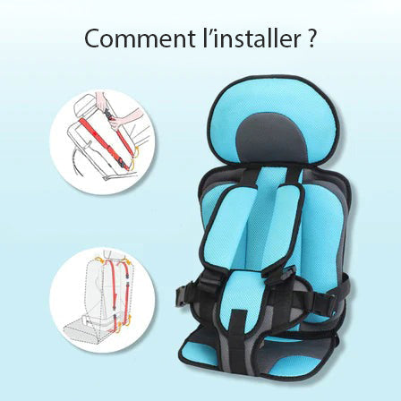 Siège auto de sécurité portable pour enfant