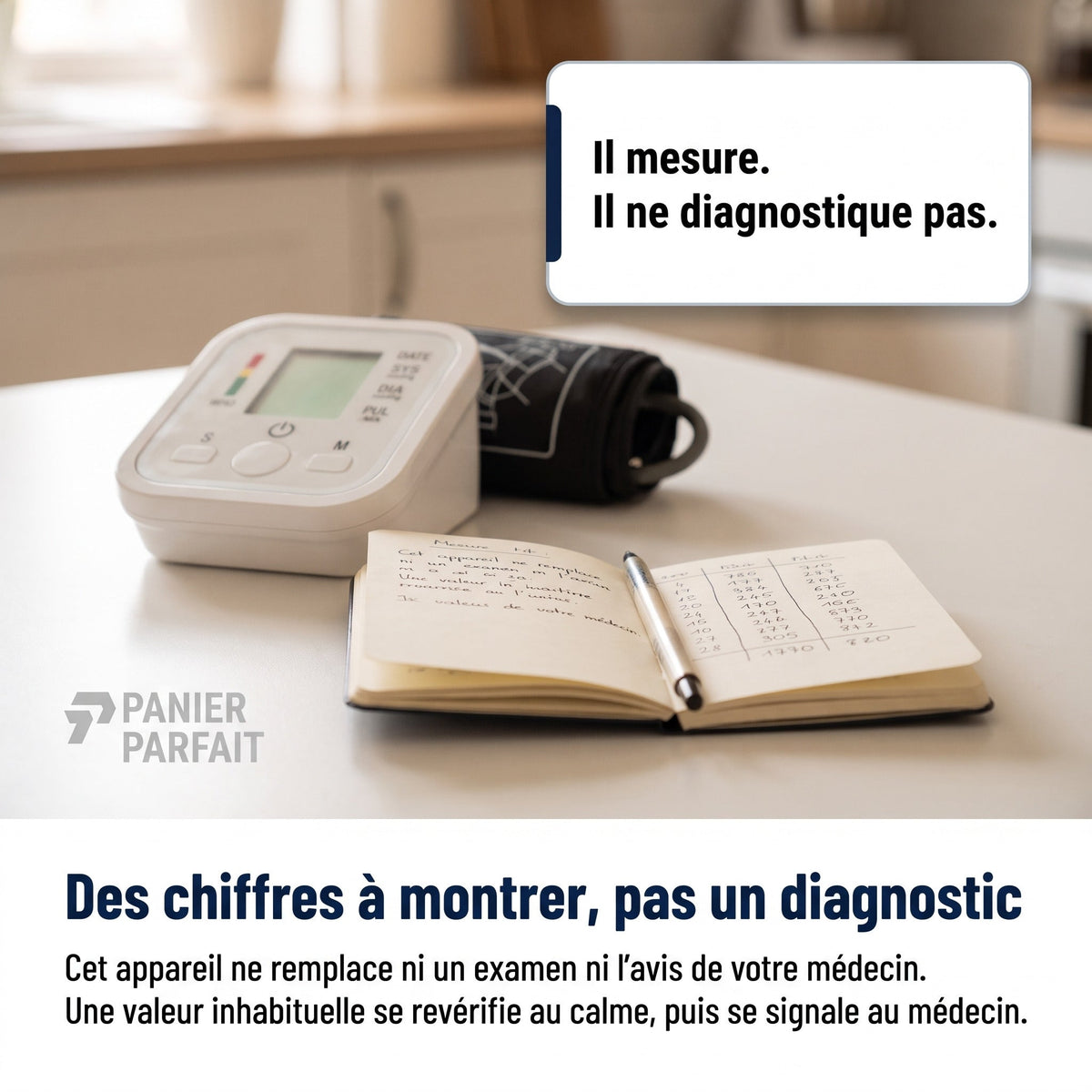 Tensiomètre de bras automatique à affichage digital