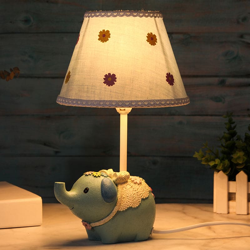 Lampe de Table Florale avec Base Élégante - Santeova