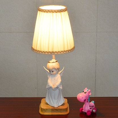 Elegante Nachttischlampe Engel