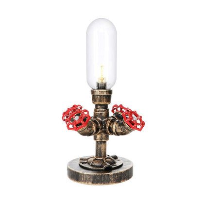 Lampe de table moderne à design industriel en métal
