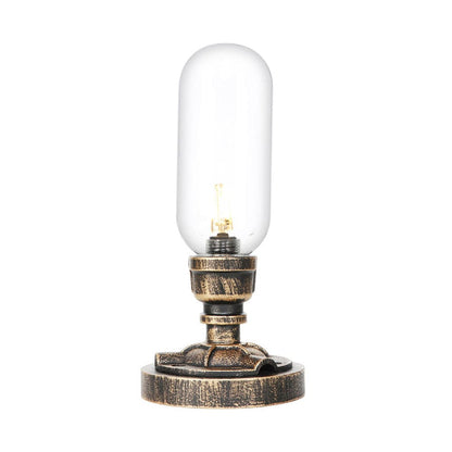 Lampe de table moderne à design industriel en métal