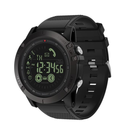 Montre connectée tactique compatible iOS et Android