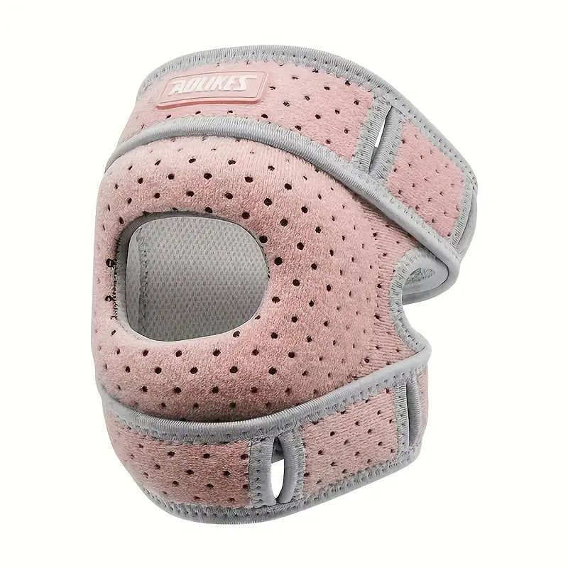 Kneoflex™ – Atmungsaktive Sport-Kniebandage mit Doppelriemen und Kniescheibenstabilisierung