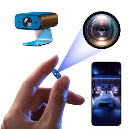 Mini caméra de sécurité WiFi avec détection de mouvement et vision