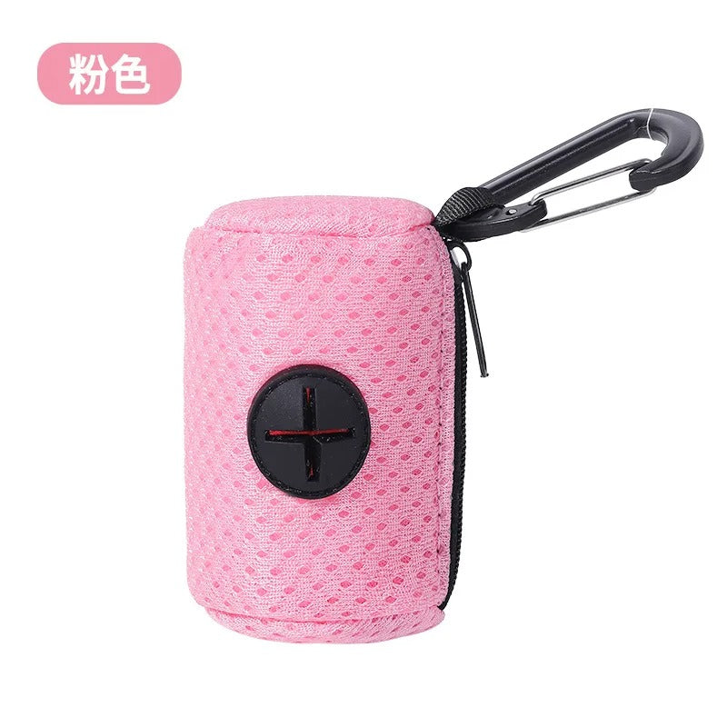 Porte-sac élégant pour chien en tissu résistant