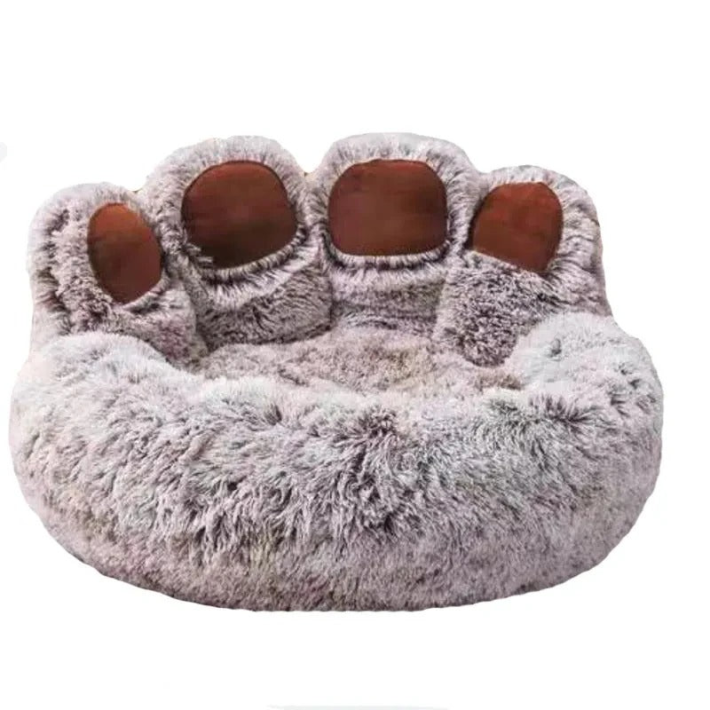 Lit confortable en forme d'ours pour enfant