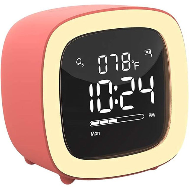 Eleganter digitaler LED-Wecker