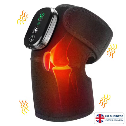 ThermaFlex™ – Beheizbare Vibrations-Kniebandage für Knie, Ellenbogen und Schulter