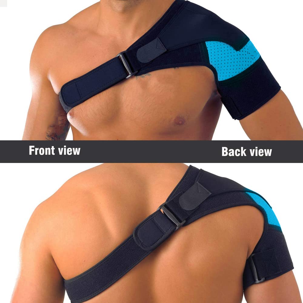 Orthèse d'épaule avec coussinet de compression ajustable