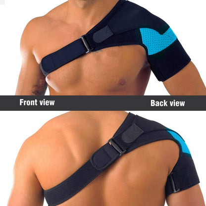 Orthèse d'épaule avec coussinet de compression ajustable
