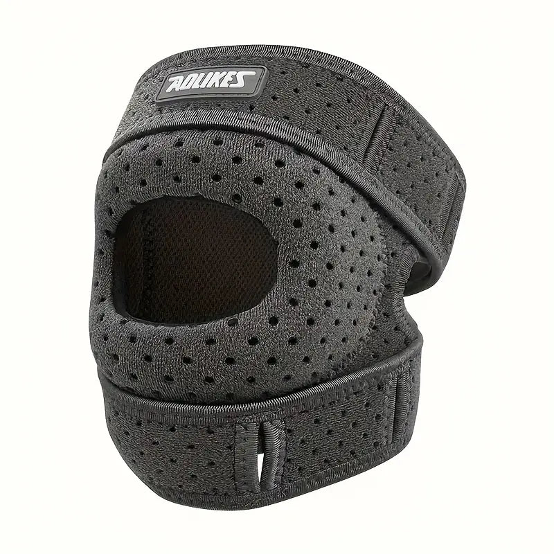 Kneoflex™ – Atmungsaktive Sport-Kniebandage mit Doppelriemen und Kniescheibenstabilisierung