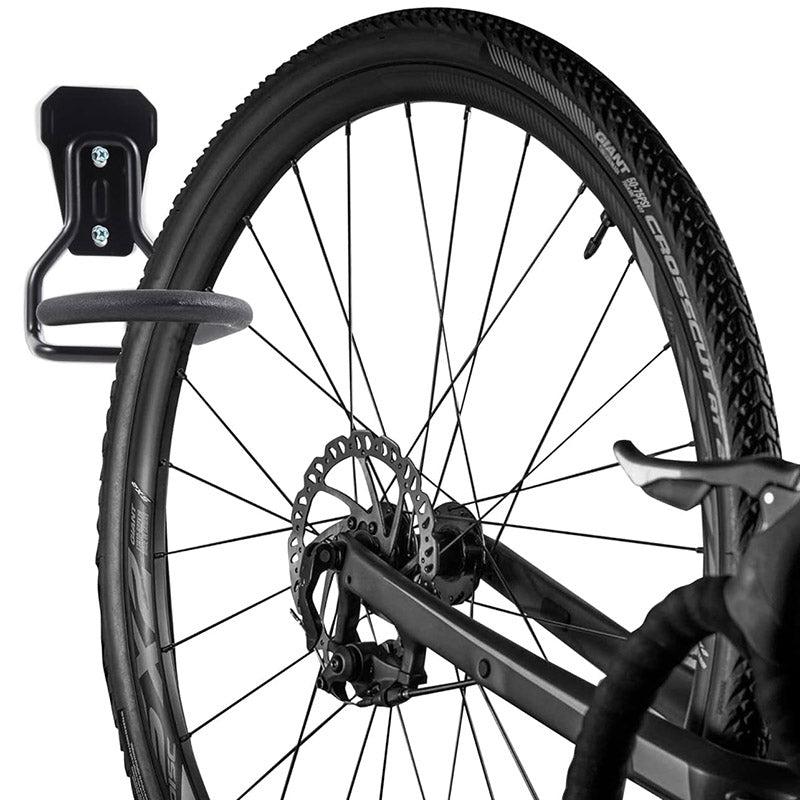 Lot de 2 crochets muraux robustes pour rangement de vélo