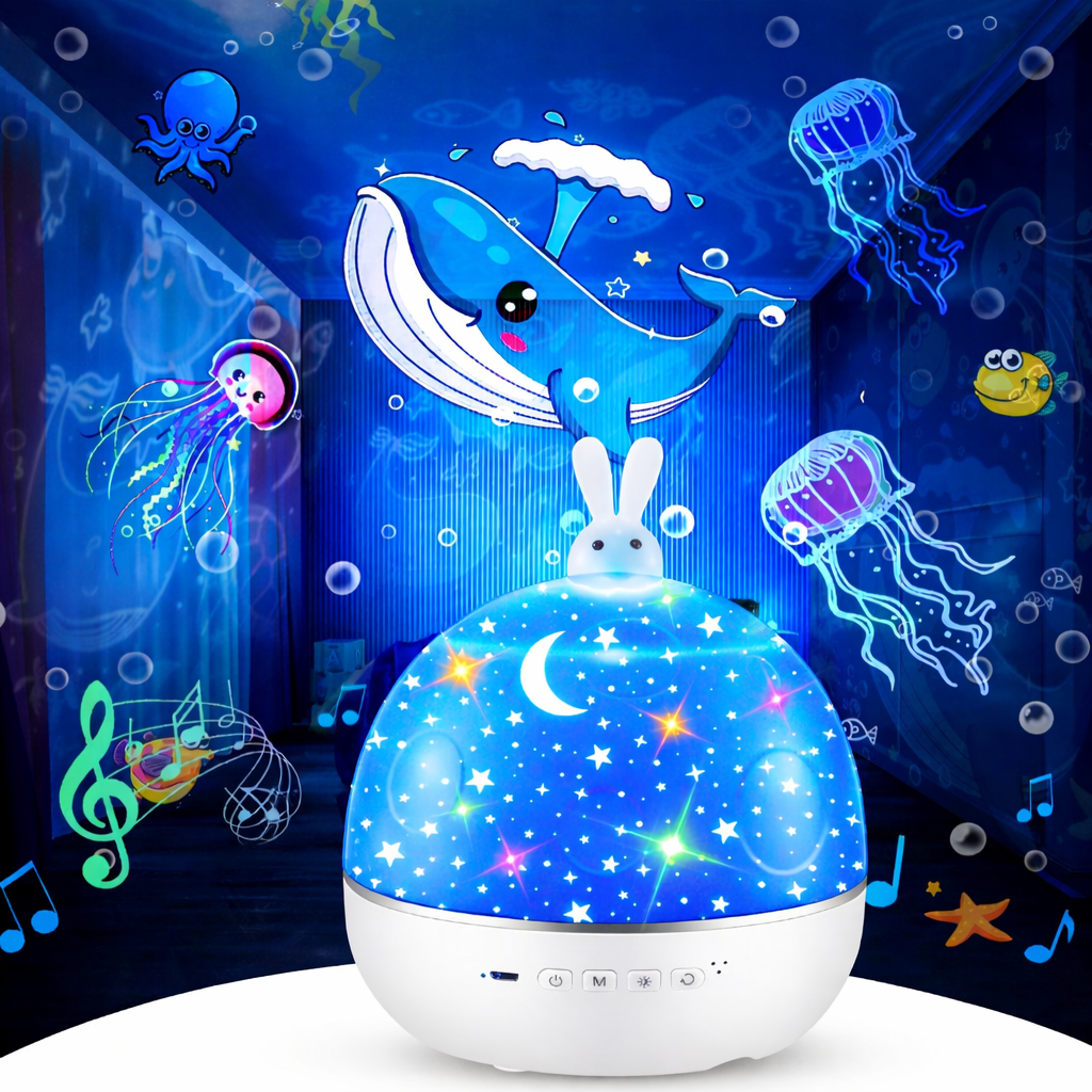Veilleuse projecteur LED pour chambre d'enfants