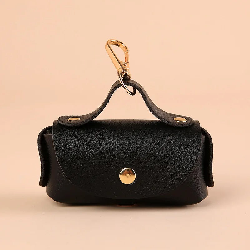 Porte-sac élégant pour chien en tissu résistant