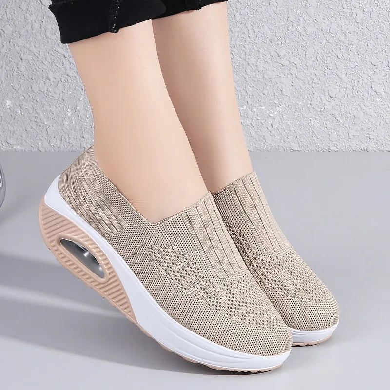 Airthéna™ – Basket orthopédique femme à semelle air et maintien optimal