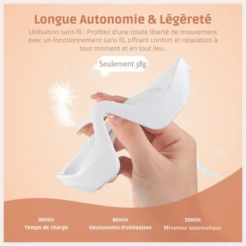Appareil de massage oculaire portatif rechargeable