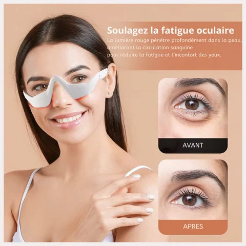 Appareil de massage oculaire portatif rechargeable