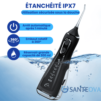 Aquadyn™ – Jet Dentaire Hydropulseur avec 5 Modes de Pression
