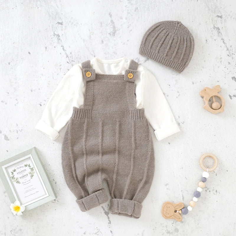 Costume et Bonnet Bébé Douillet