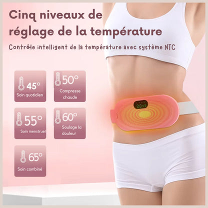 Intelligenter beheizter Uterusgürtel gegen Menstruations-, Bauch- und Rückenschmerzen