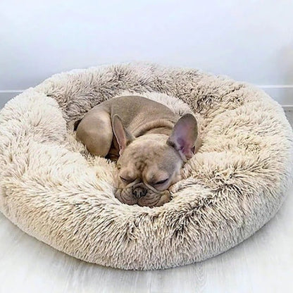 Coussin apaisant déhoussable pour chien et panier lit