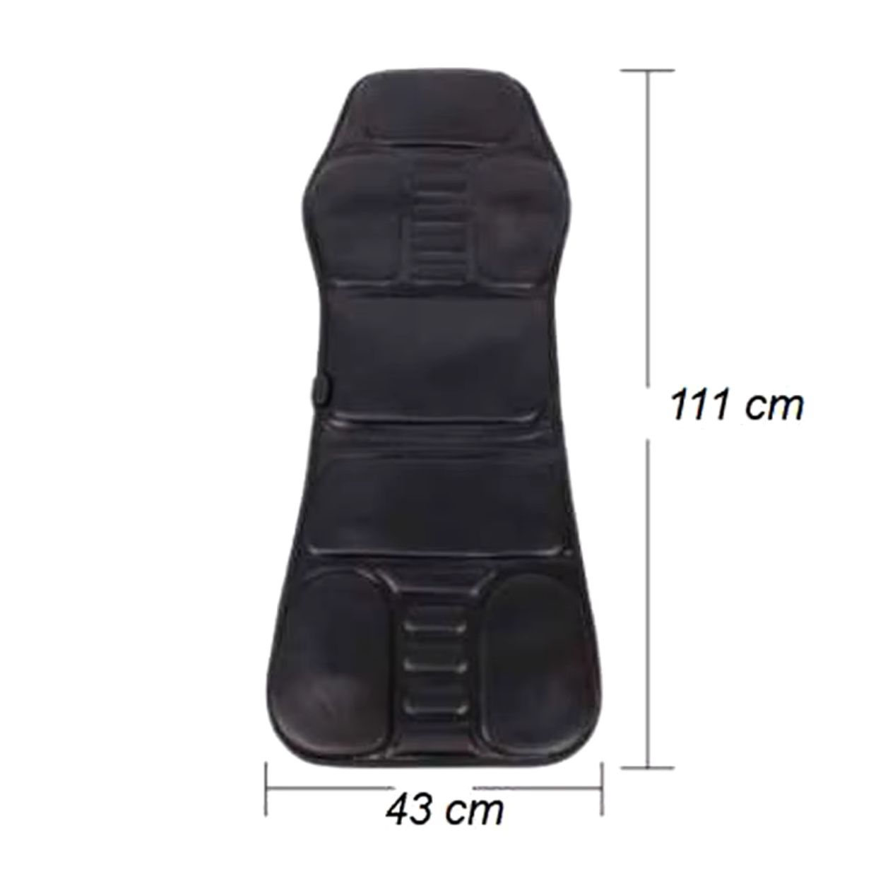 Beheiztes Shiatsu-Massagekissen mit 8 Modi