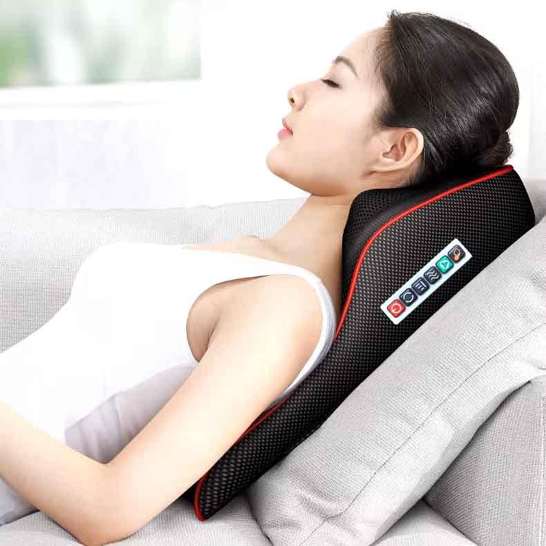 ThermaFlex™ – Massagekissen für Rücken und Nacken mit Heizfunktion