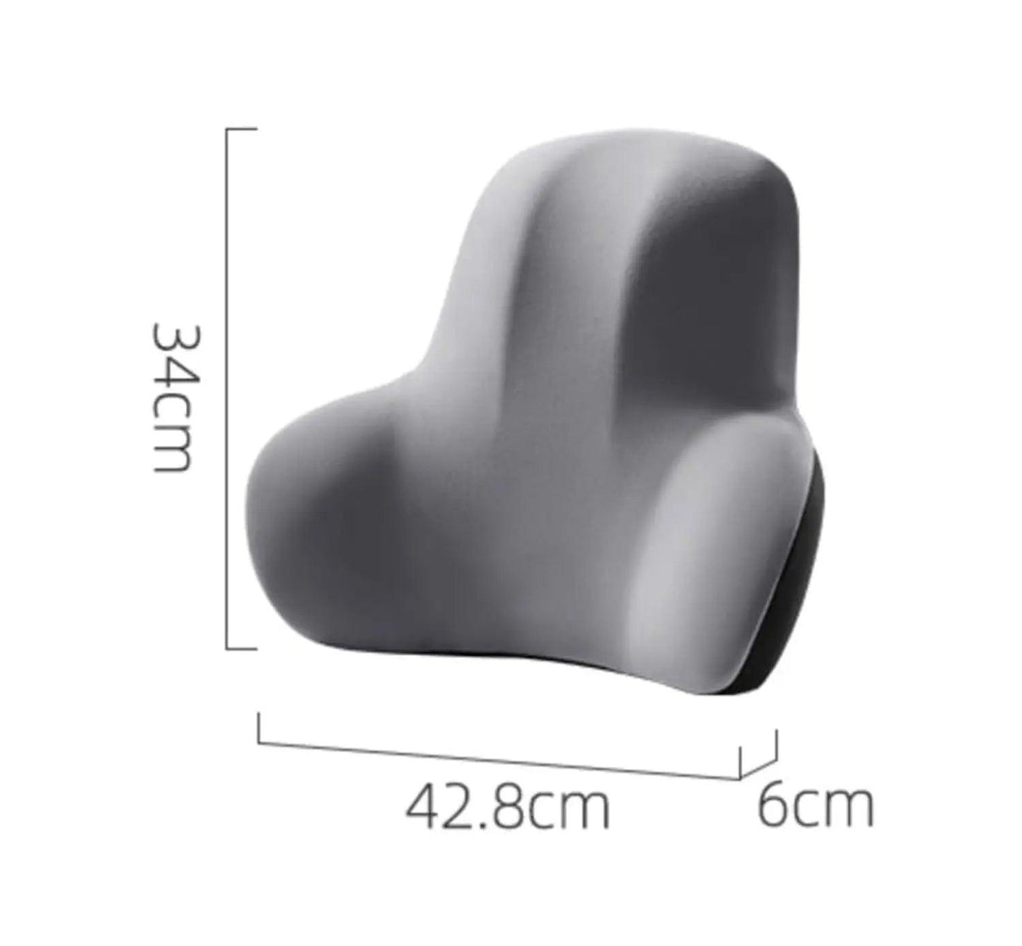 SpineEase™ – Ergonomisches Lendenkissen für den Rücken mit waschbarem Bezug
