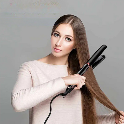 CurlPro™ – 2-in-1 Ionisches Glätteisen für glattes & lockiges Haar