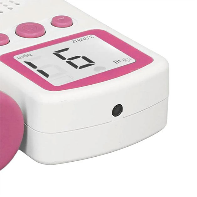 Doppler fœtal portable à ultrasons pour surveillance cardiaque bébé