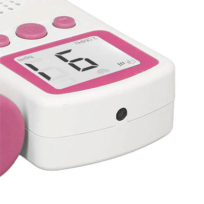 Doppler fœtal portable à ultrasons pour surveillance cardiaque bébé