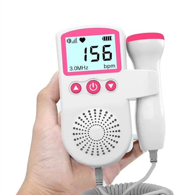 Doppler fœtal portable à ultrasons pour surveillance cardiaque bébé