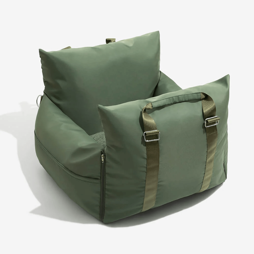 Panier de voiture pour chien confortable et sécurisé