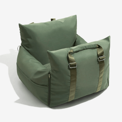 Panier de voiture pour chien confortable et sécurisé