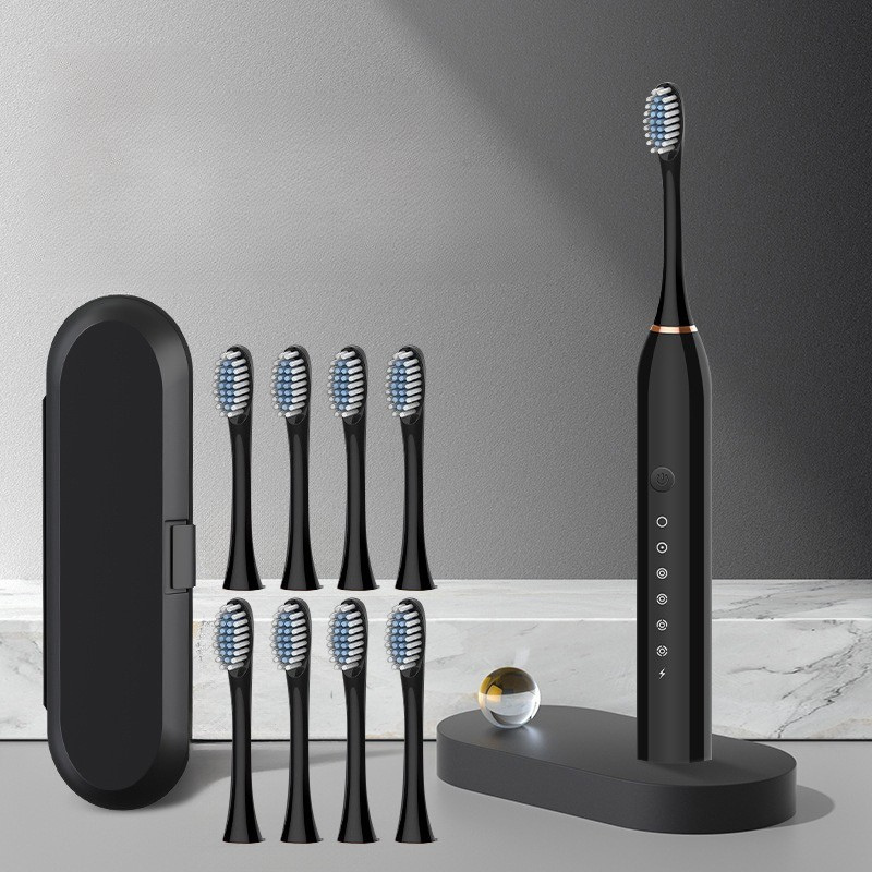 GlowSmile™ – Wiederaufladbare Schallzahnbürste mit mehreren Modi