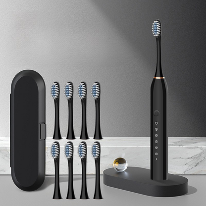 GlowSmile™ – Wiederaufladbare Schallzahnbürste mit mehreren Modi