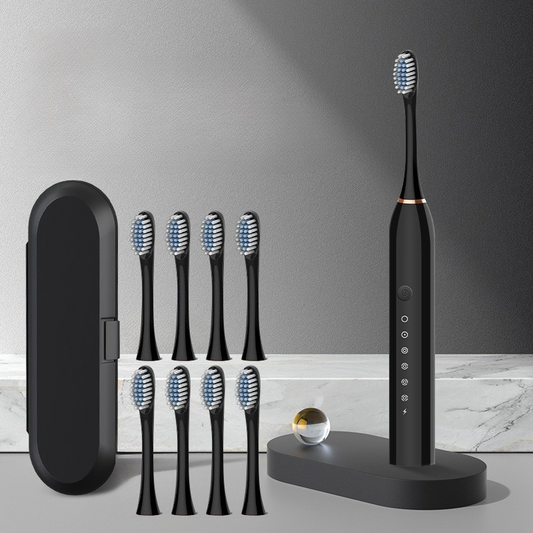 GlowSmile™ – Wiederaufladbare Schallzahnbürste mit mehreren Modi