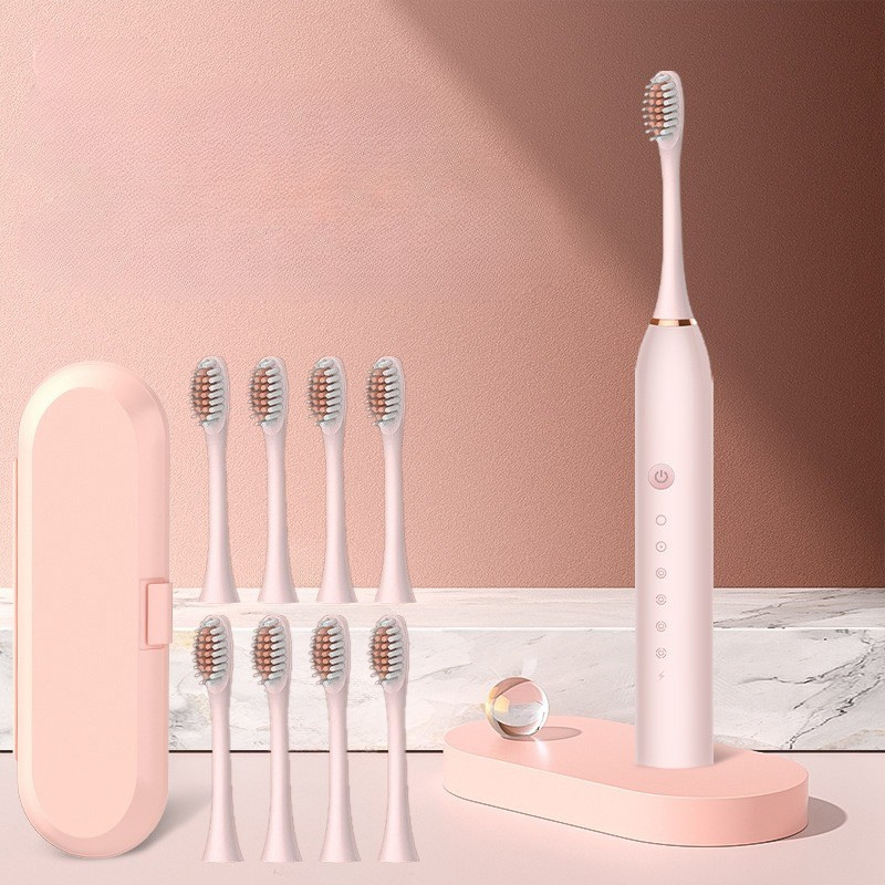 GlowSmile™ – Wiederaufladbare Schallzahnbürste mit mehreren Modi
