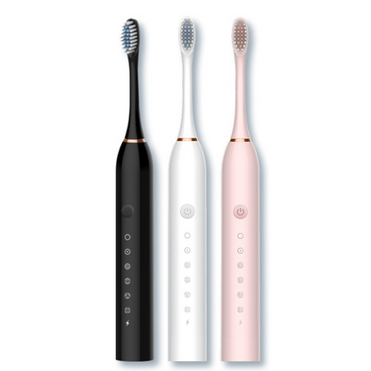 GlowSmile™ – Wiederaufladbare Schallzahnbürste mit mehreren Modi