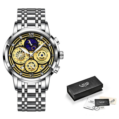 Elegante Herrenuhr mit Armband