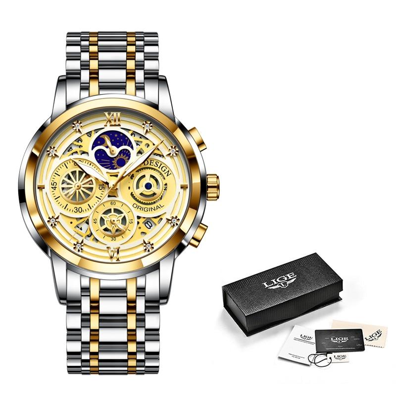 Elegante Herrenuhr mit Armband