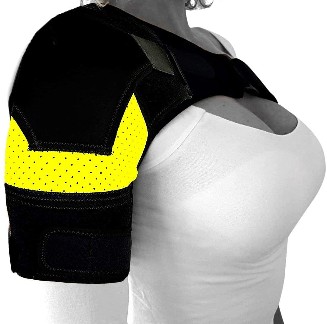 Orthèse d'épaule avec coussinet de compression ajustable