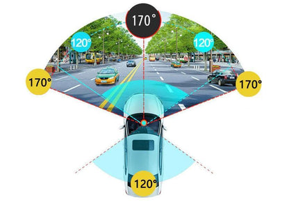 Caméra de recul HD 1080p pour rétroviseur intelligent