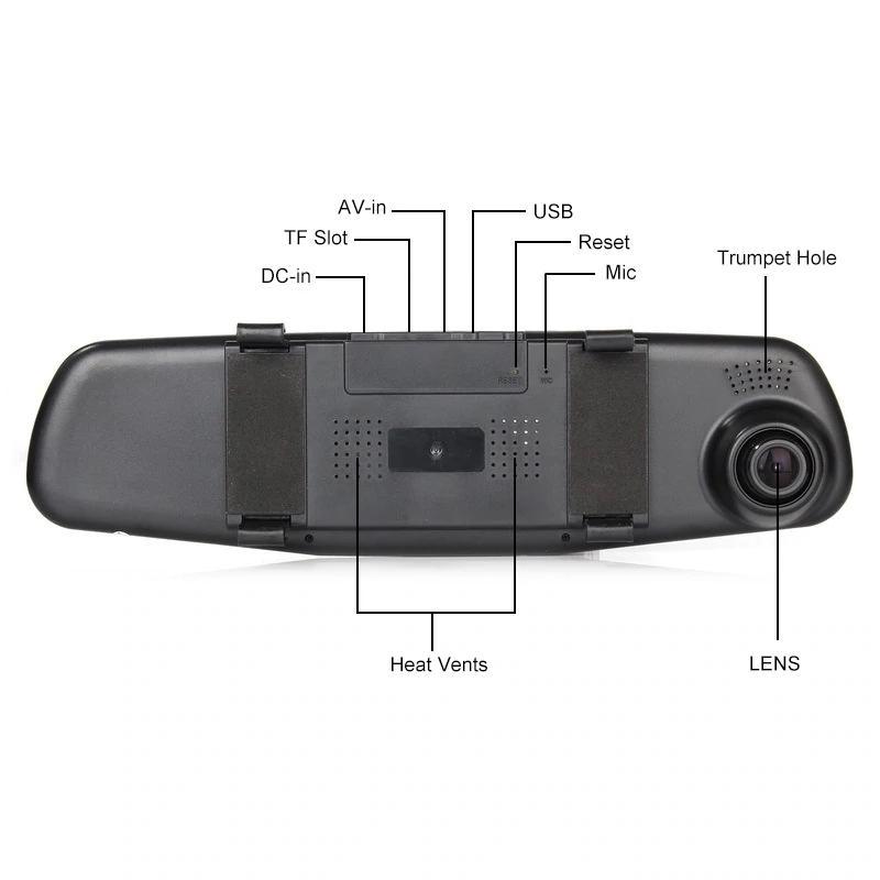 Caméra de recul HD 1080p pour rétroviseur intelligent