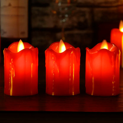 Sichere LED-Kerzen für Feste und Partys