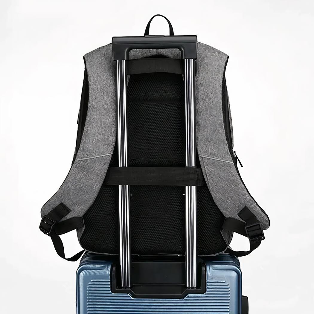 Sac à dos connecté avec chargeur USB et compartiment ordinateur