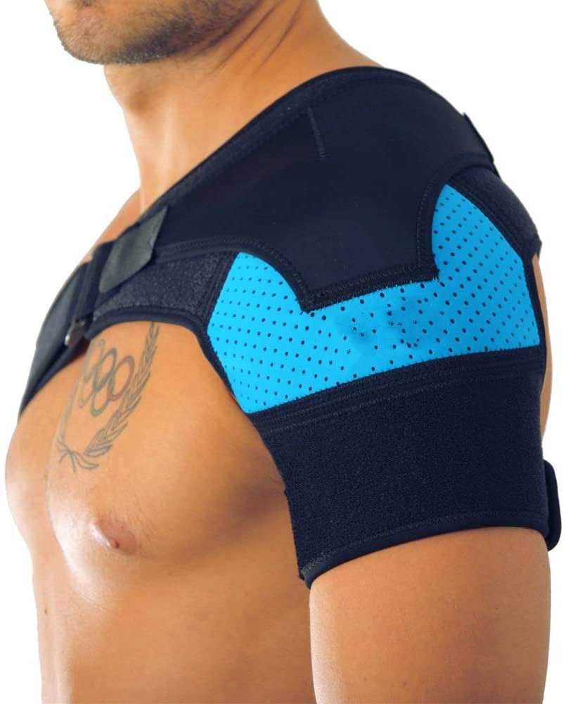 Orthèse d'épaule avec coussinet de compression ajustable